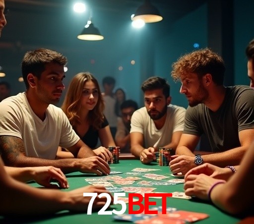 Interface moderna da plataforma 725BET
