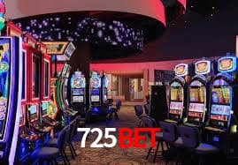 Variedade de jogos na 725BET